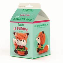 Amigurumi hook kit - Taku the fox