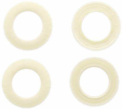 Lot 8 Ø44 mm curtain eyelets - ethnic - ecru