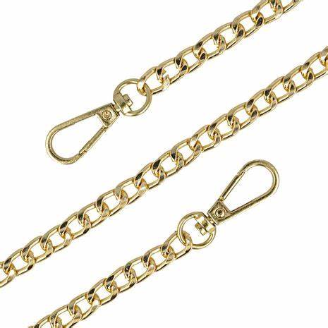 120 cm - gold handbag chain