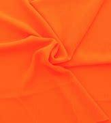 Tissu mousseline - Orange fluo