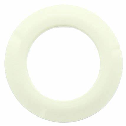 Lot 8 Ø44 mm curtain eyelets - mats - cream