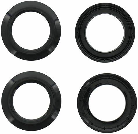 Lot 8 oeillets rideaux Ø44 mm - Brillants - Noir