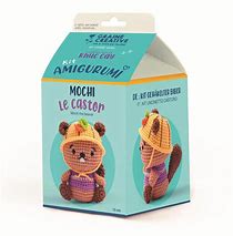 Kit crochet amigurumi - Mochi le castor