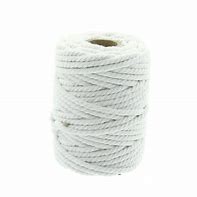 Cordon coton macramé 2 mm - Blanc