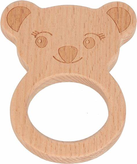 Anneau de dentition en bois - Koala