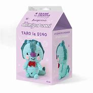 Minigurumi hook kit - Taro the dino