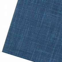 Coupon de tissu sashiko 50 cm x 55 cm - Bleu roi