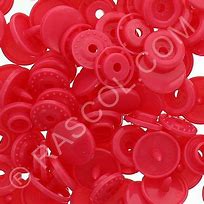 Sachet of 25 Round Kam resin pressures - Magenta Red