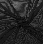 Tissu lingerie Powermesh - Noir