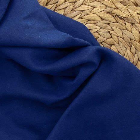 Tissu drap de laine pour manteau - Bleu cobalt