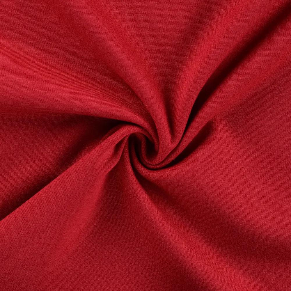 Jersey Milano viscose fabric - Dark red