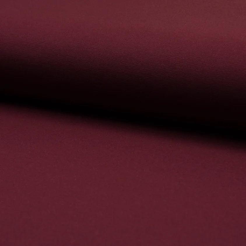 Jersey Milano Viscose fabric - Burgundy