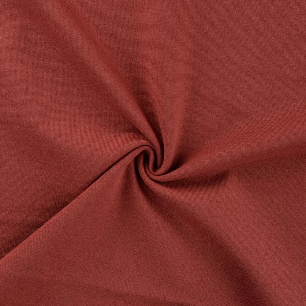 Tissu jersey milano viscose - Terracotta