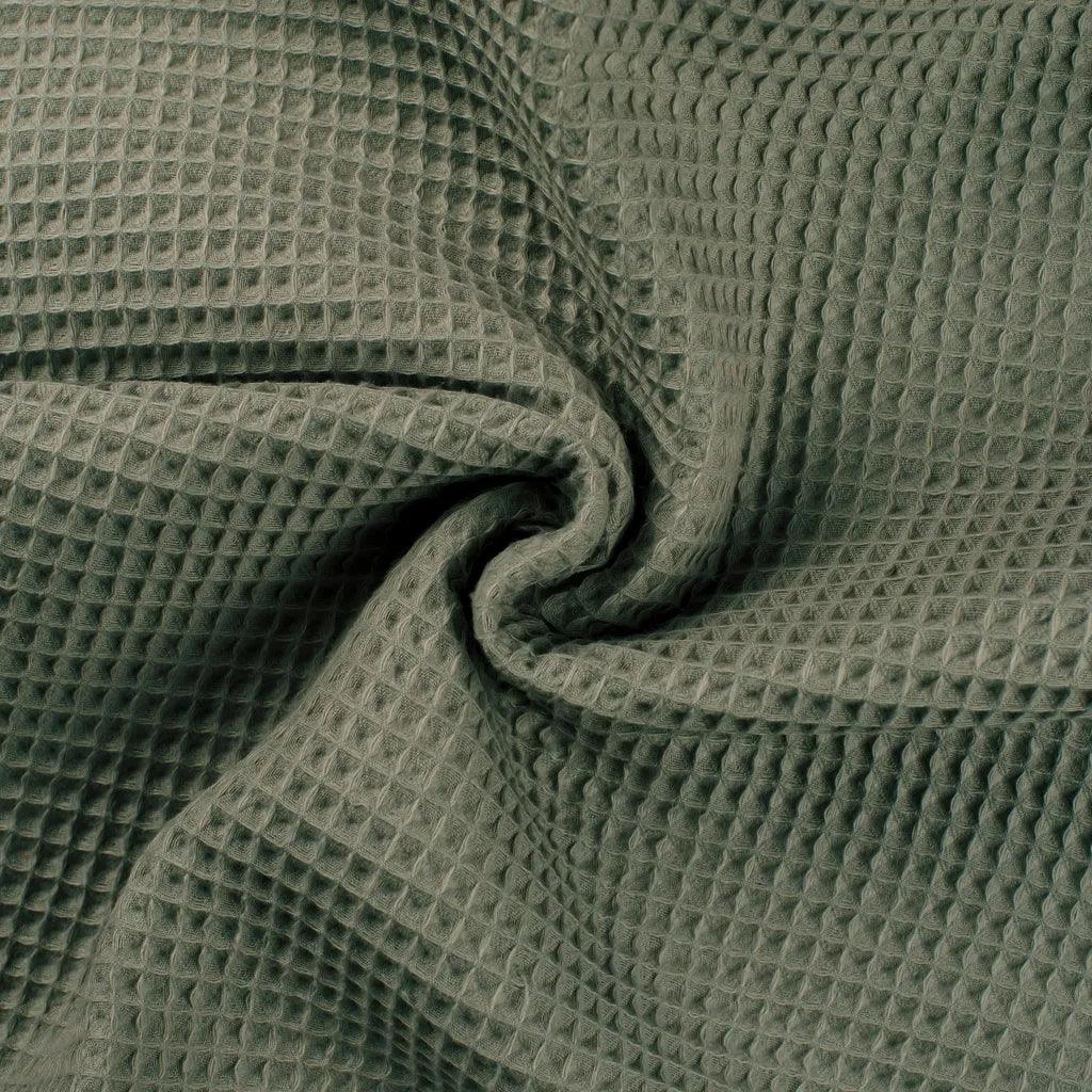 Abeille nest tea cloth - dark gray green