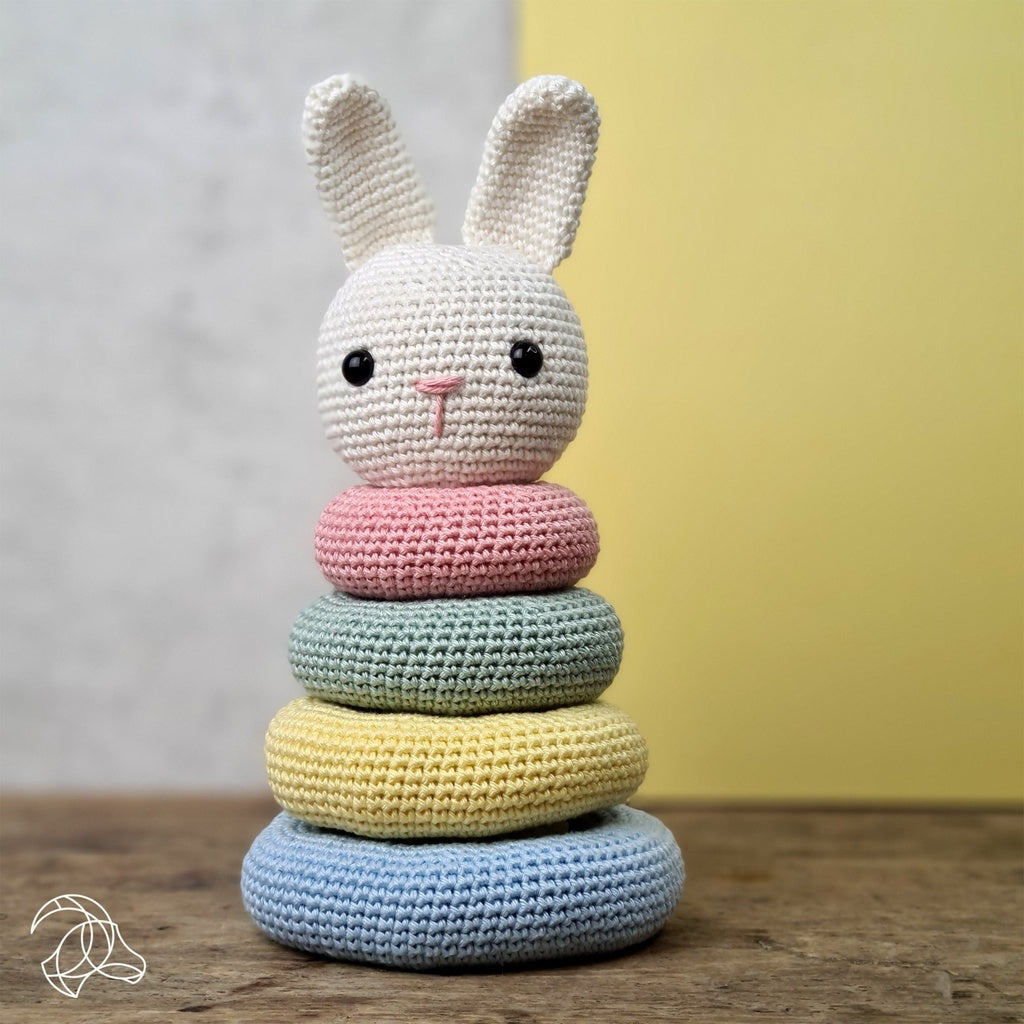 Crochet kit - Stackable rabbit toy