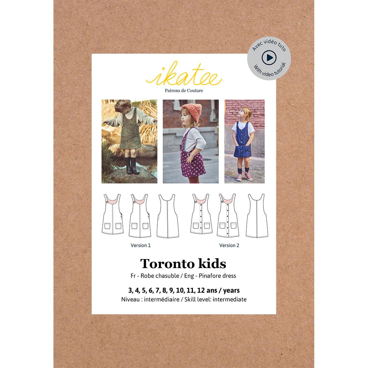 Toronto Kids - Ikatee dress pattern