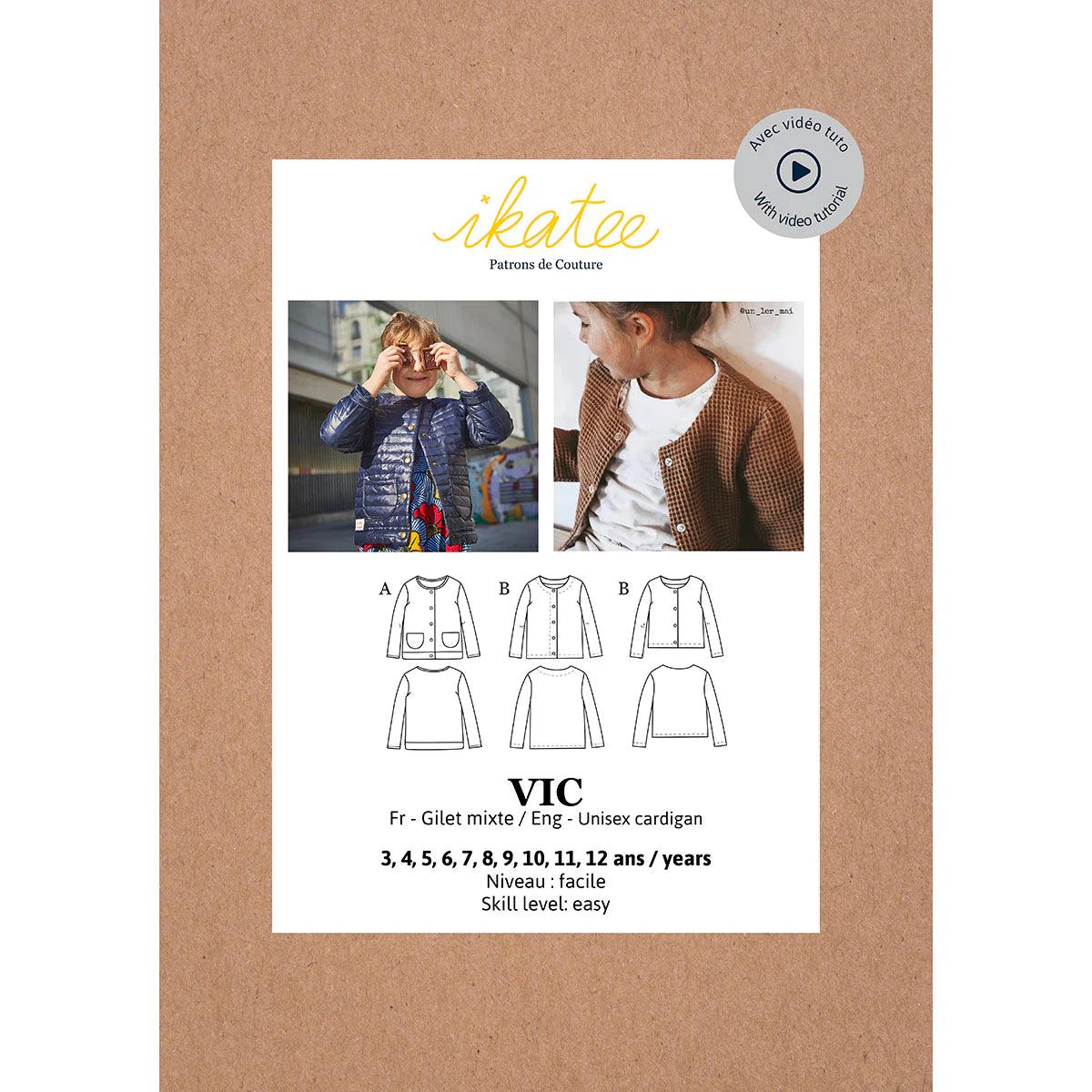 Vic vest pattern - Ikatee