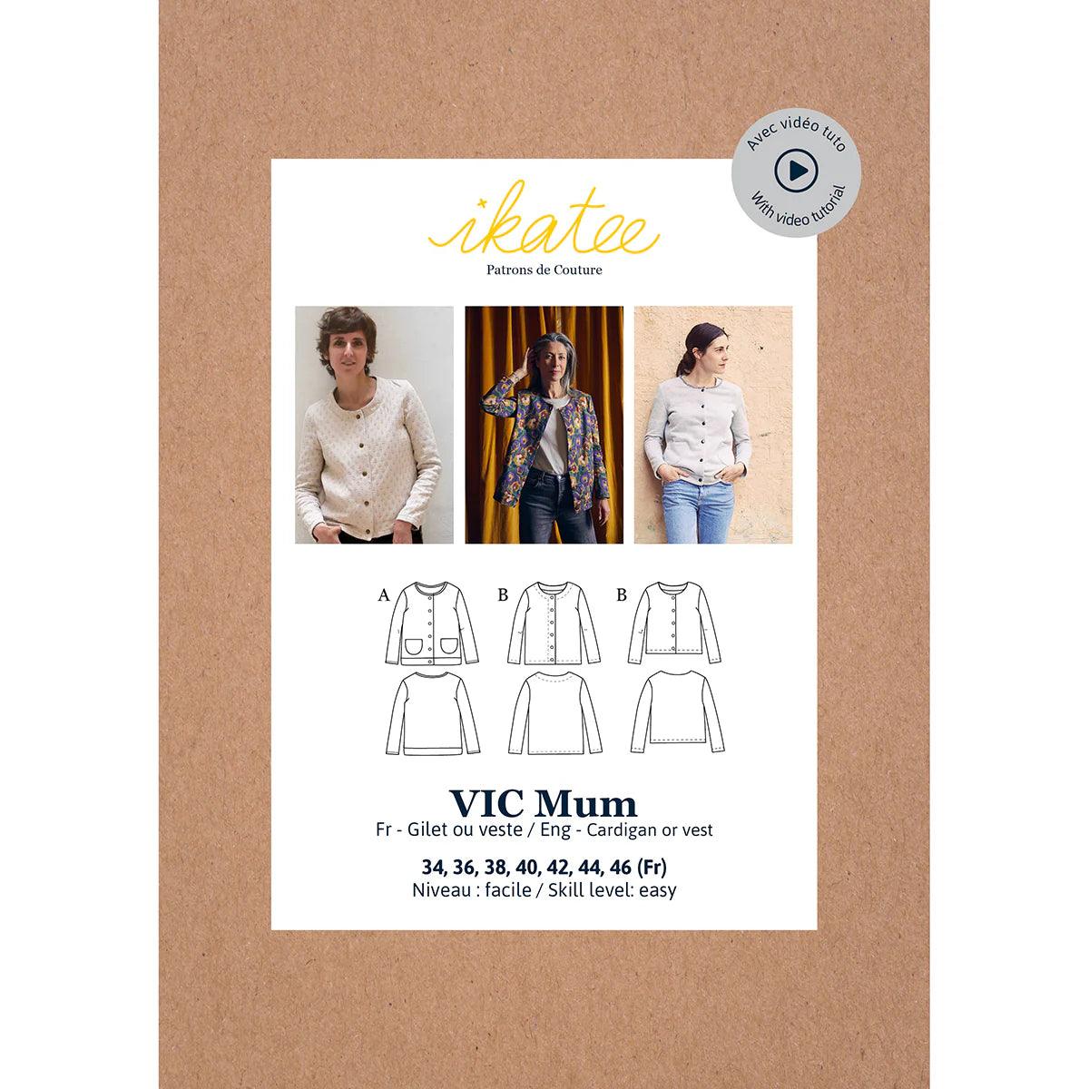 Vic Mum - Ikatee vest pattern