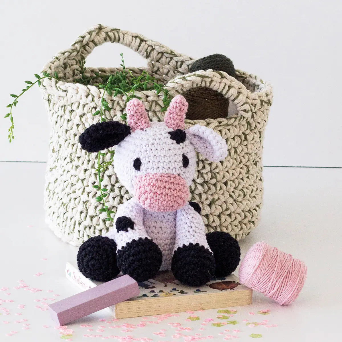 Crochet kit - Kirby the cow