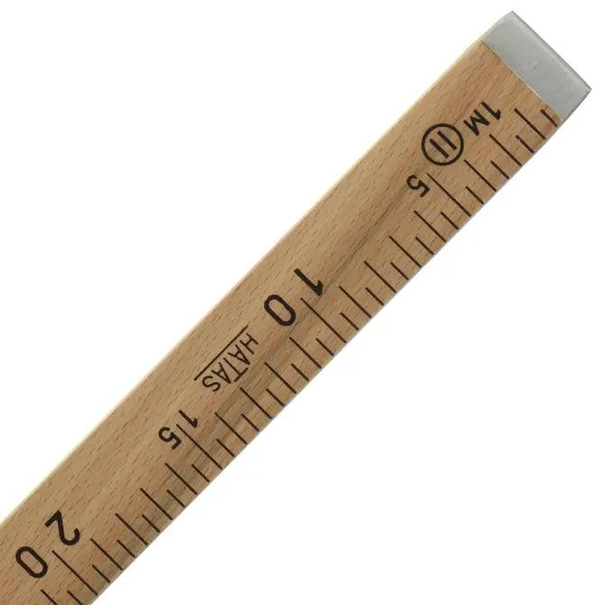 Couturier wood meter rule