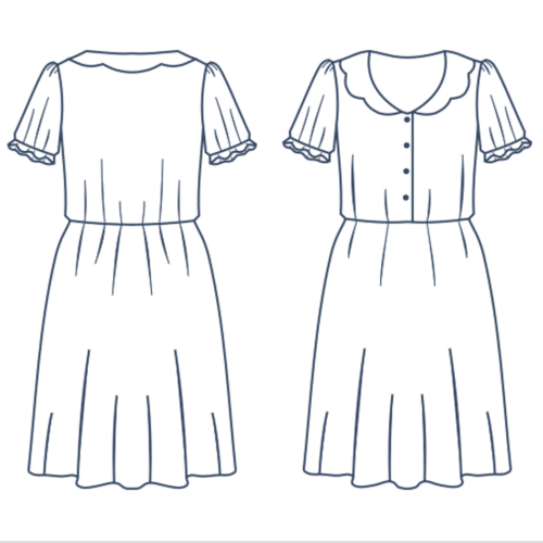 Dress pattern - Comète - Lise Tailor