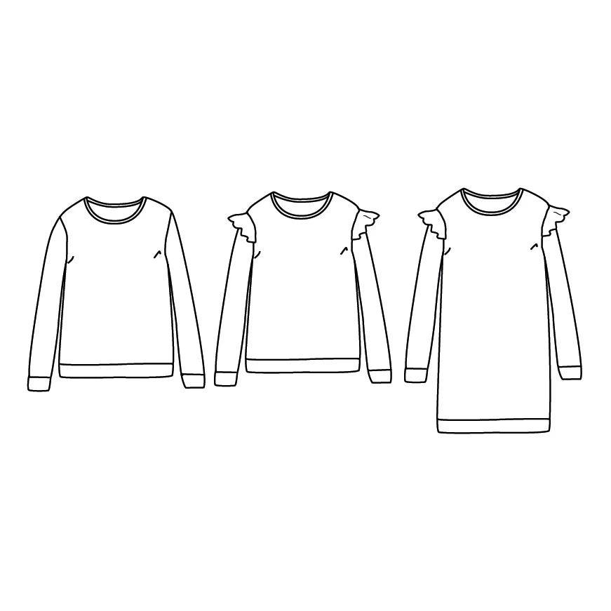 Jasmine - Ikatee Sweatshirt -Muster