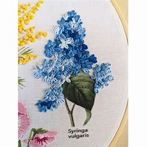 Embroidery kit - embroidered herbarium