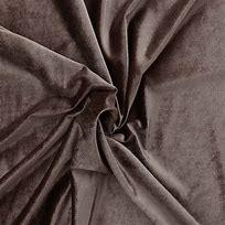 Stretch velvet fabric - Taupe