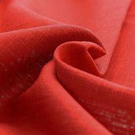 Tissu lin viscose - Rouge