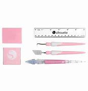 Kit d´outils édition rose Silhouette