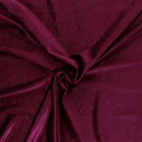 Tissu velours stretch - Bordeaux