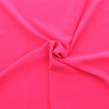 Mousseline fabric - Fluo pink