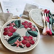 Kit Embroidery - Floral Flourish