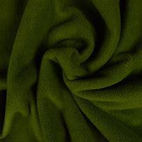 Tissu polaire - Vert militaire