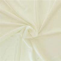 Stretch velvet fabric - ecru