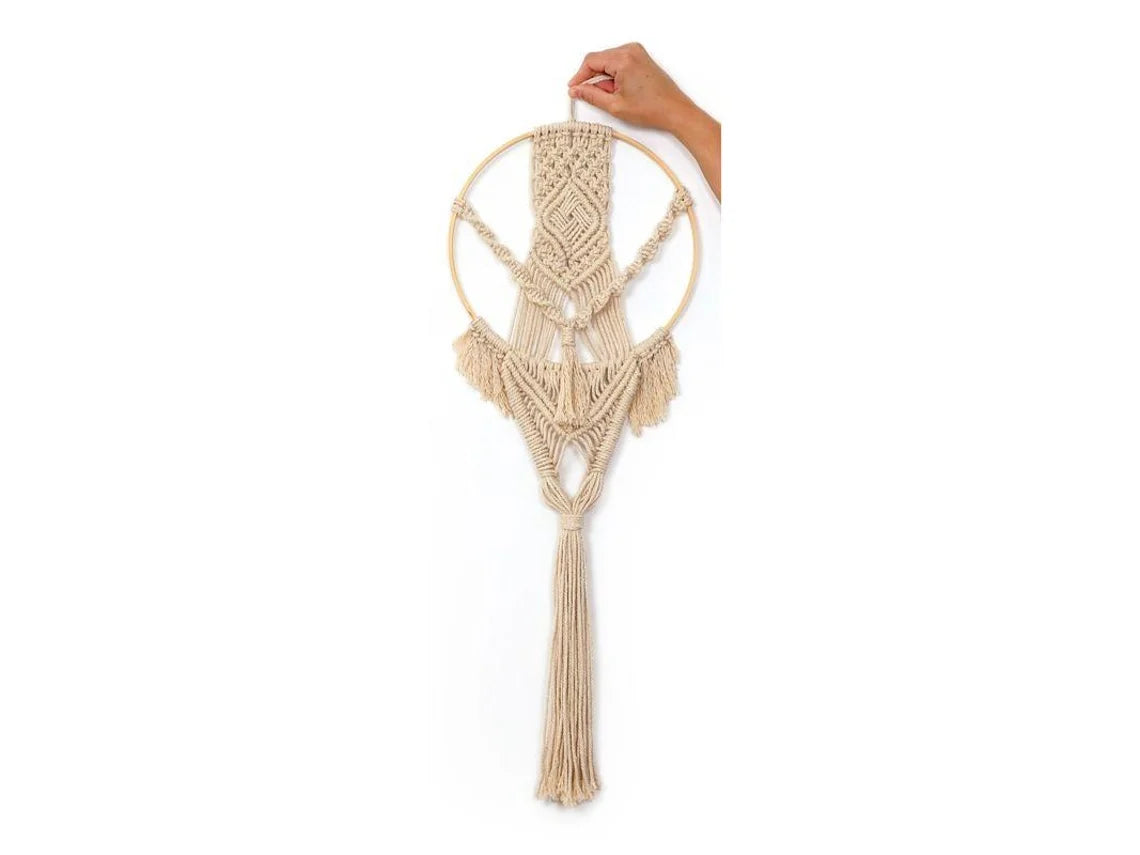 Macramé Kit Suspension Bamboo Circle