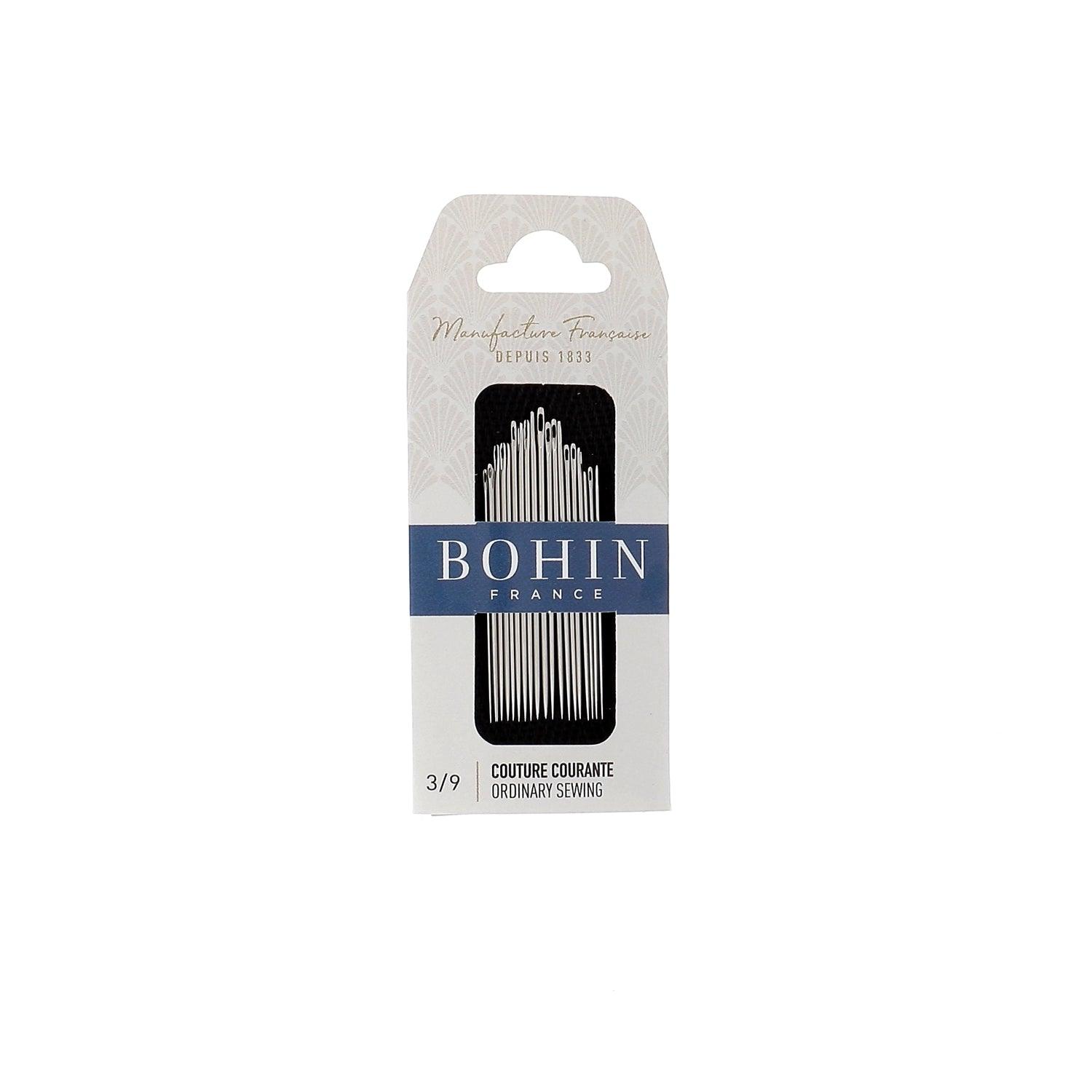 Bohin long sewing needles - 3/9 assortment