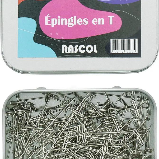 Boite de 150 épingles pour blocage de tricot en T