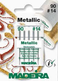 Madeira Metallic embroidery needles