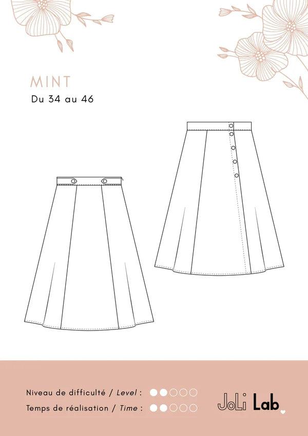 Mint skirt pattern - Nice Lab