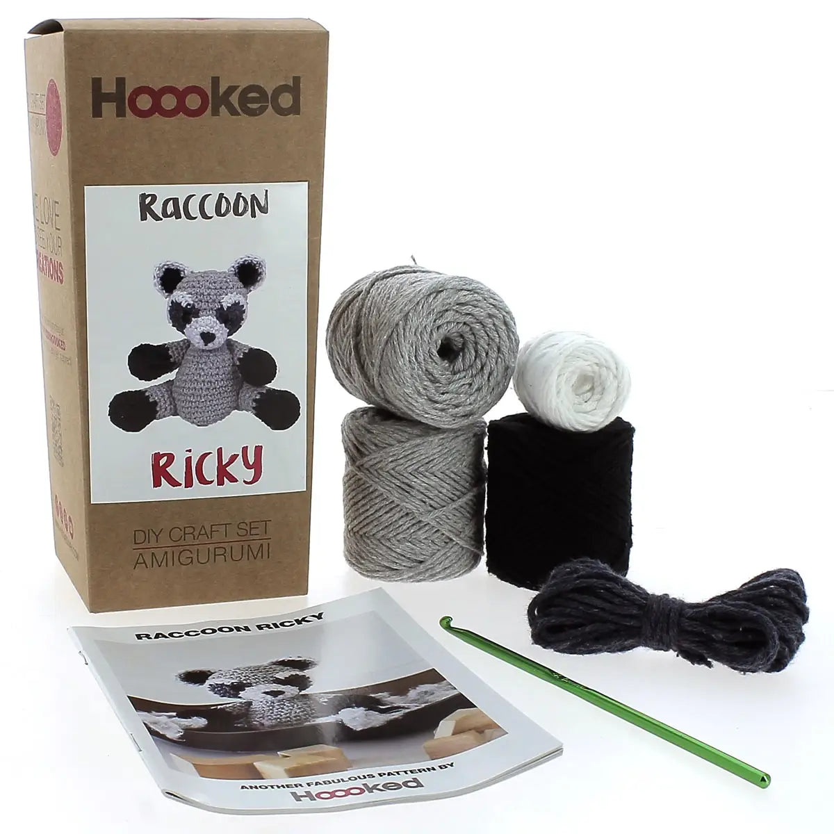 Kit crochet - Ricky le raton laveur