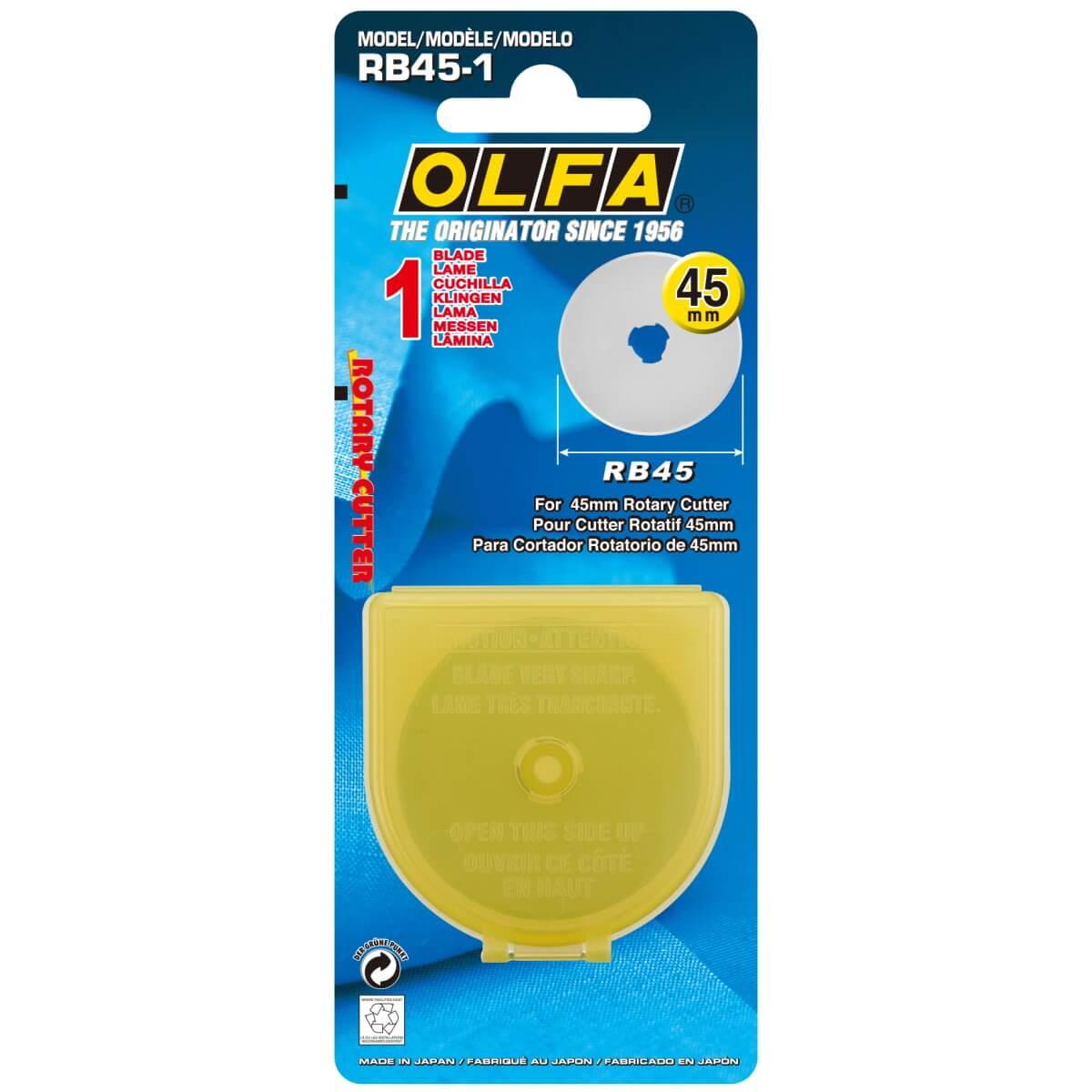 1 spare blade for olfa cutter - 45 mm