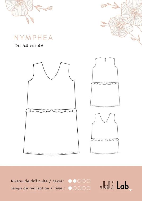 Dress pattern, nymphea top - pretty lab