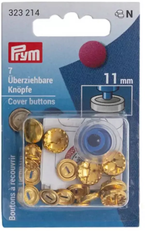 Boite 7 boutons à recouvrir avec outil 11 mm