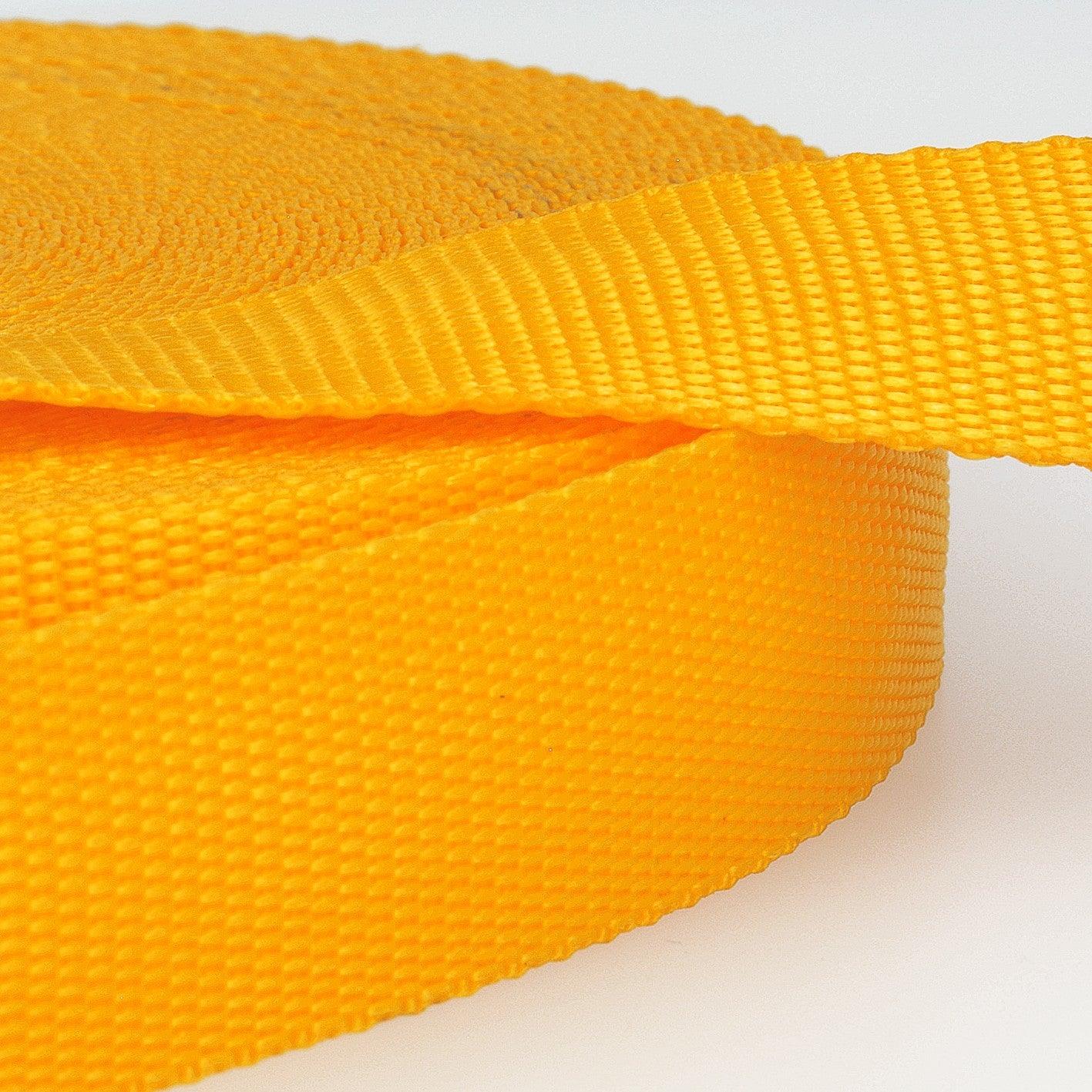 Polypropylene - golden yellow strap