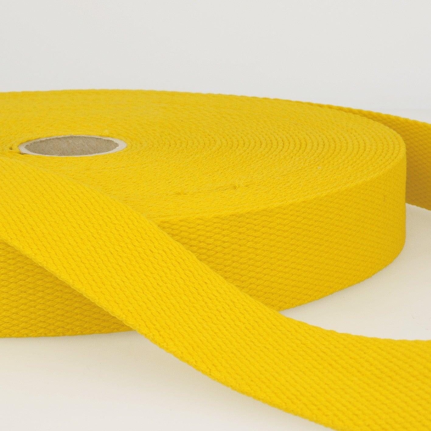 Cotton strap for bags - Yellow