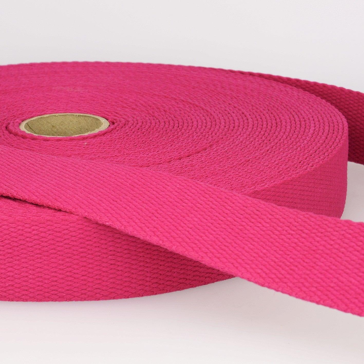 Cotton strap for bags - Fuchsia