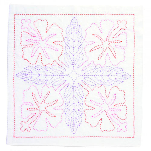 Kit Sashiko Hawaii Hibiscus