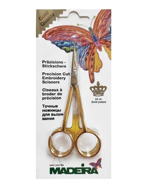 Madeira double curvature embroidery scissors