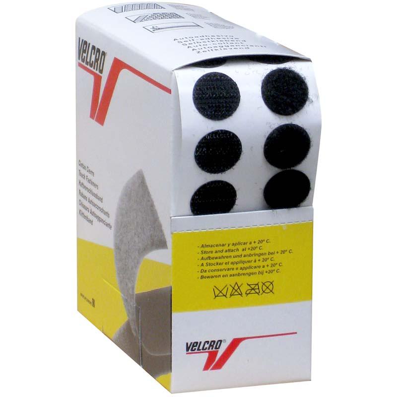 Box von 200 Velcro® Marke Black Adhesive